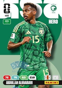 Abdullah Alkhaibari Saudi Arabia Panini FIFA World Cup 2026 Adrenalyn XL #402